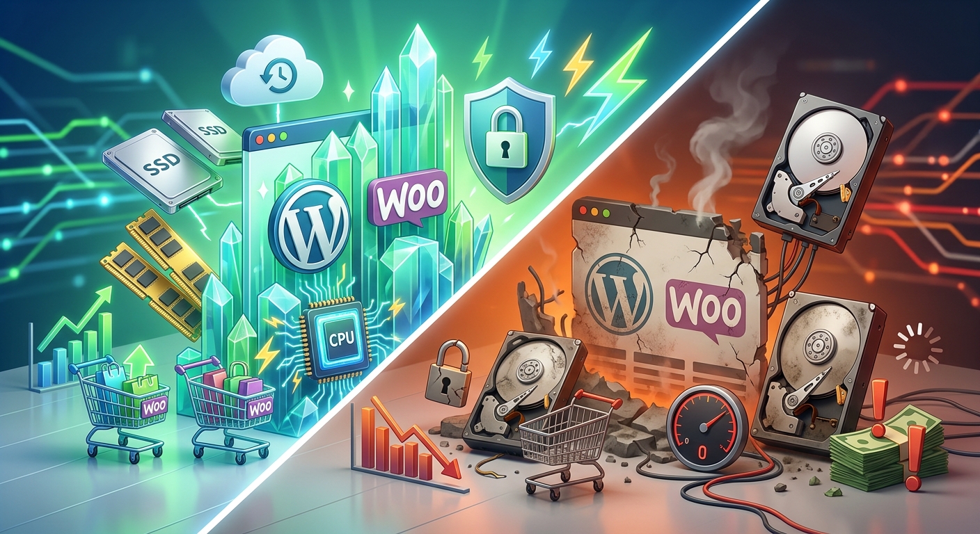 Вы сейчас просматриваете VPS для WordPress и WooCommerce: на чём можно сэкономить, а на чём нельзя