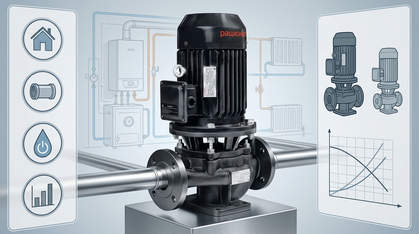 Вы сейчас просматриваете Как правильно выбрать циркуляционный насос для отопления